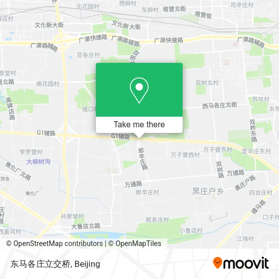 东马各庄立交桥 map