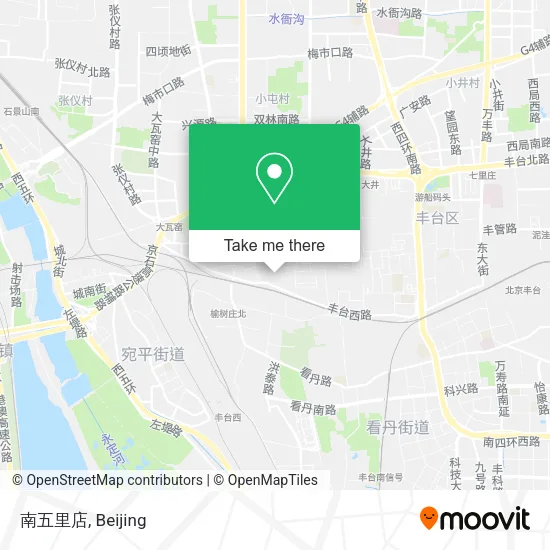 南五里店 map