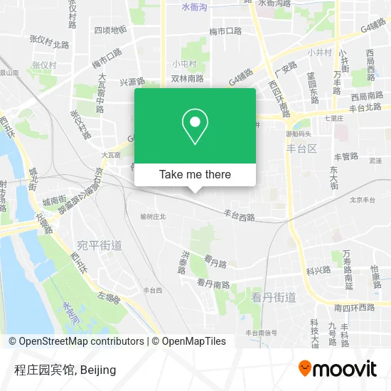 程庄园宾馆 map