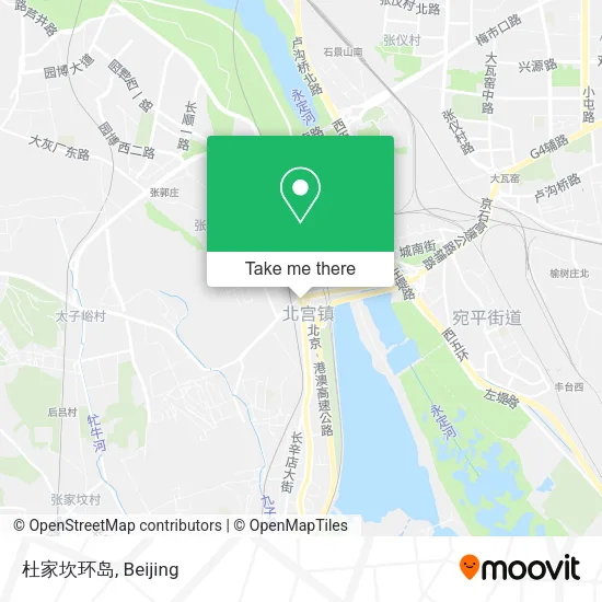 杜家坎环岛 map