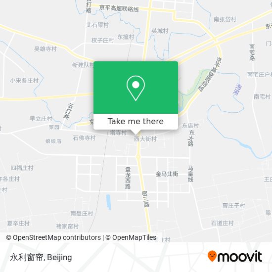 永利窗帘 map