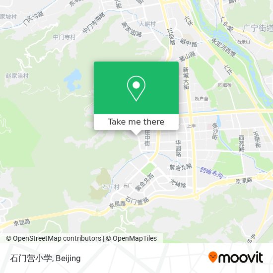 石门营小学 map