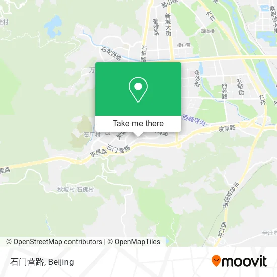 石门营路 map