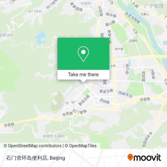 石门营环岛便利店 map