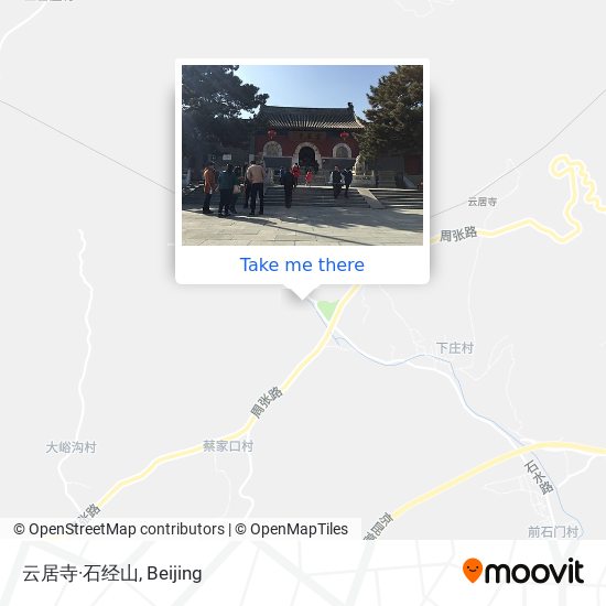云居寺·石经山 map