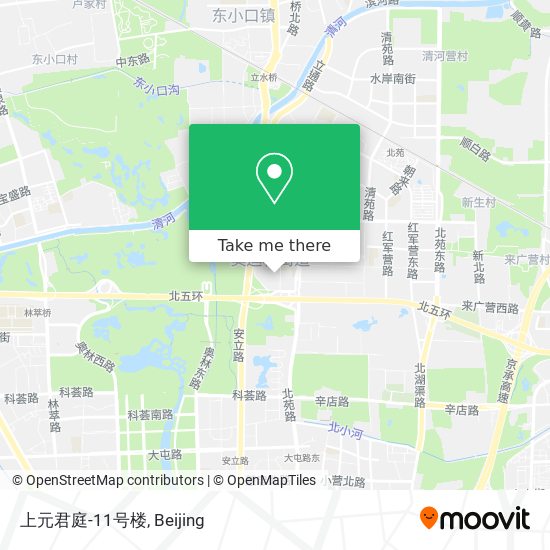 上元君庭-11号楼 map