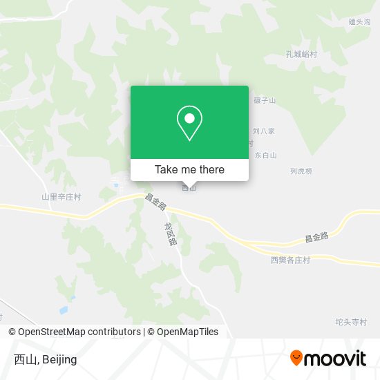 西山 map