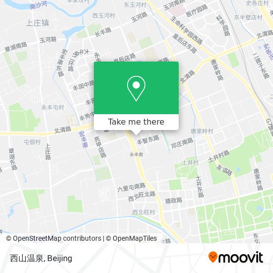 西山温泉 map