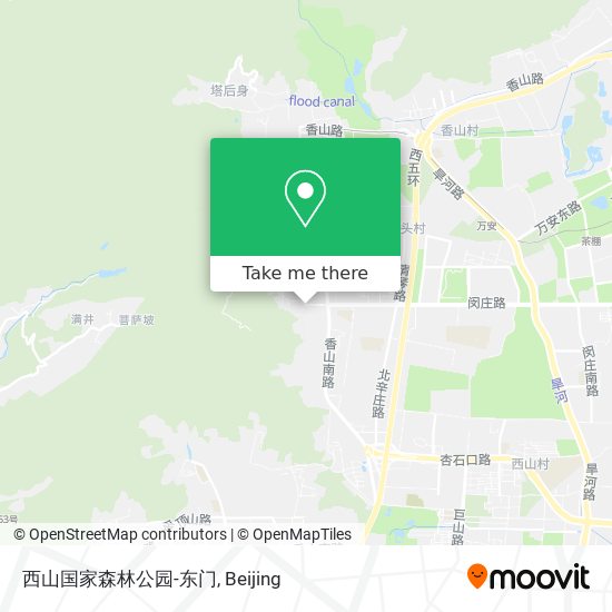 西山国家森林公园-东门 map