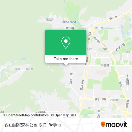 西山国家森林公园-东门 map