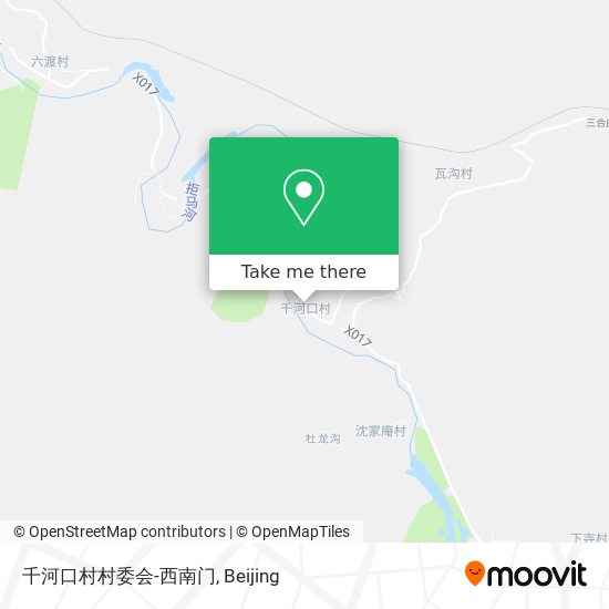千河口村村委会-西南门 map