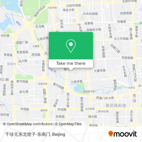 千珍元东北饺子-东南门 map