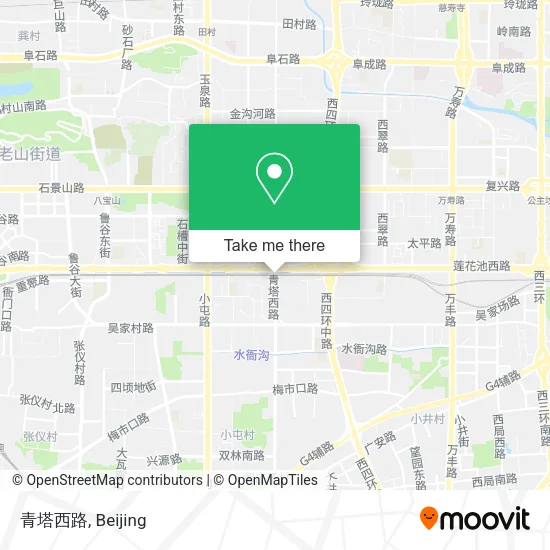 青塔西路 map