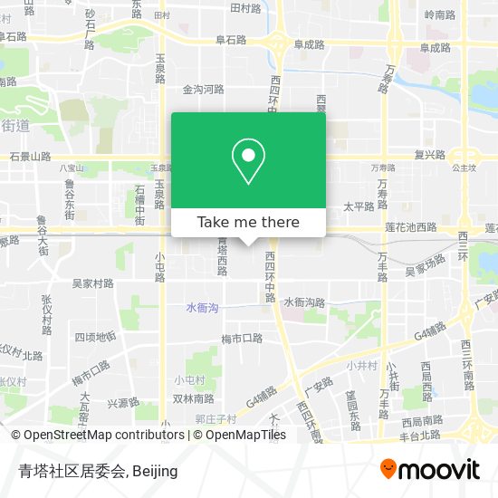 青塔社区居委会 map