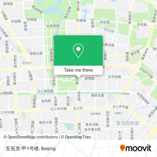 安苑里-甲1号楼 map