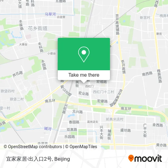 宜家家居-出入口2号 map