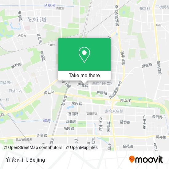 宜家南门 map