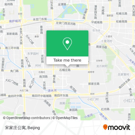 宋家庄公寓 map