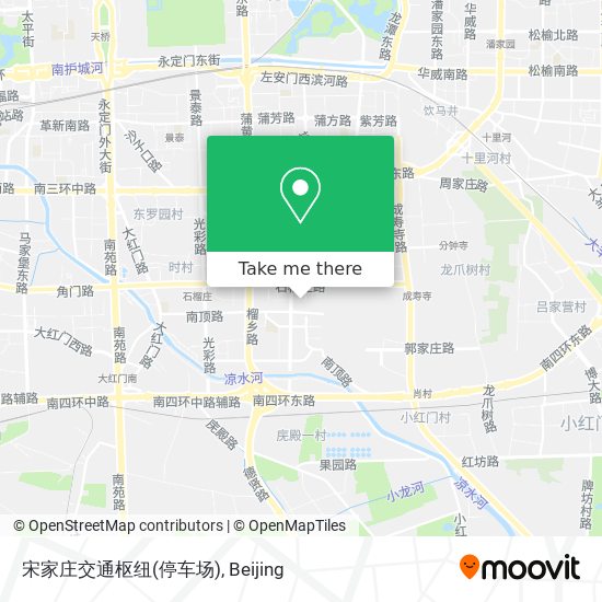 宋家庄交通枢纽(停车场) map