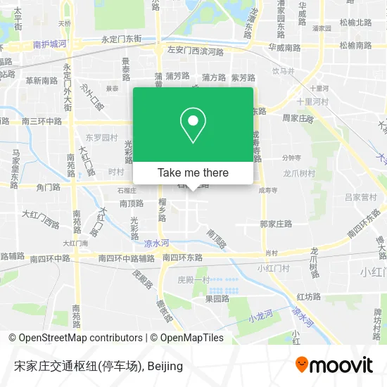 宋家庄交通枢纽(停车场) map
