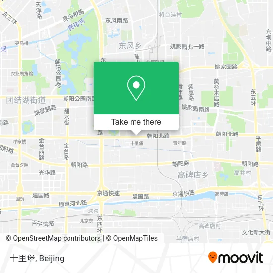 十里堡 map