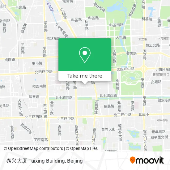 泰兴大厦 Taixing Building map