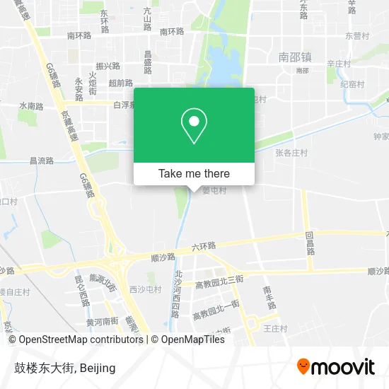 鼓楼东大街 map