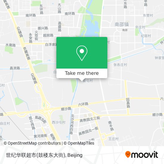 世纪华联超市(鼓楼东大街) map