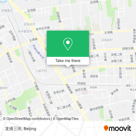 龙禧三街 map