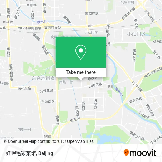 好呷毛家菜馆 map