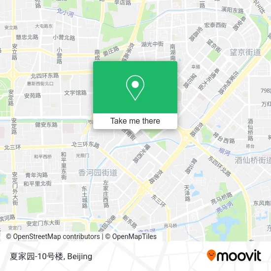 夏家园-10号楼 map