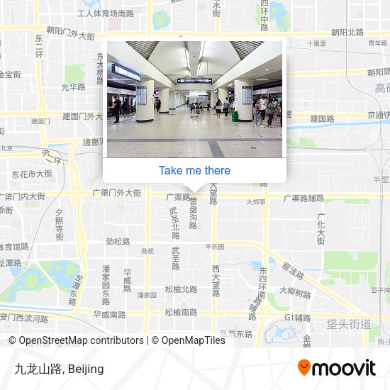 九龙山路 map