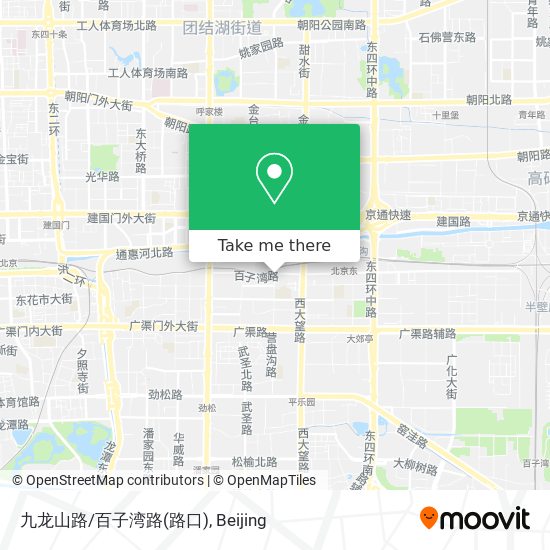 九龙山路/百子湾路(路口) map
