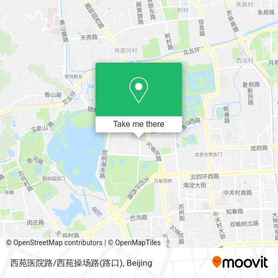 西苑医院路/西苑操场路(路口) map