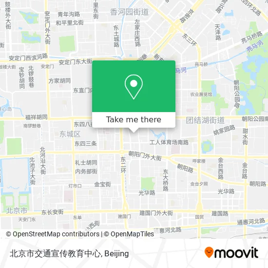 北京市交通宣传教育中心 map