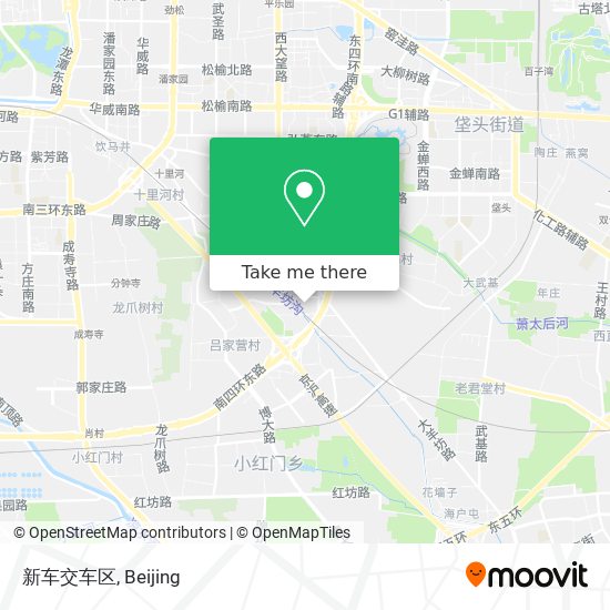 新车交车区 map