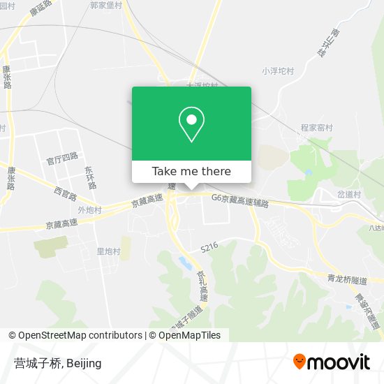 营城子桥 map