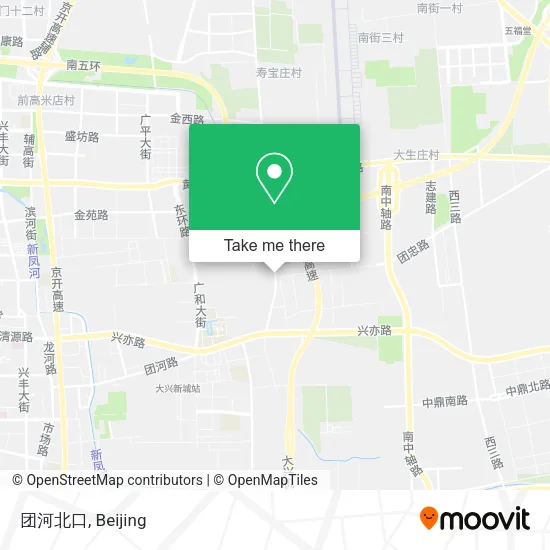 团河北口 map