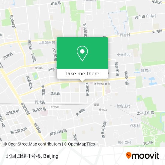 北回归线-1号楼 map