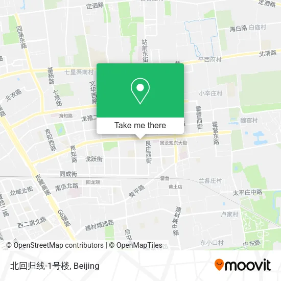 北回归线-1号楼 map