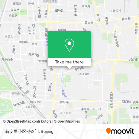 新安里小区-东2门 map