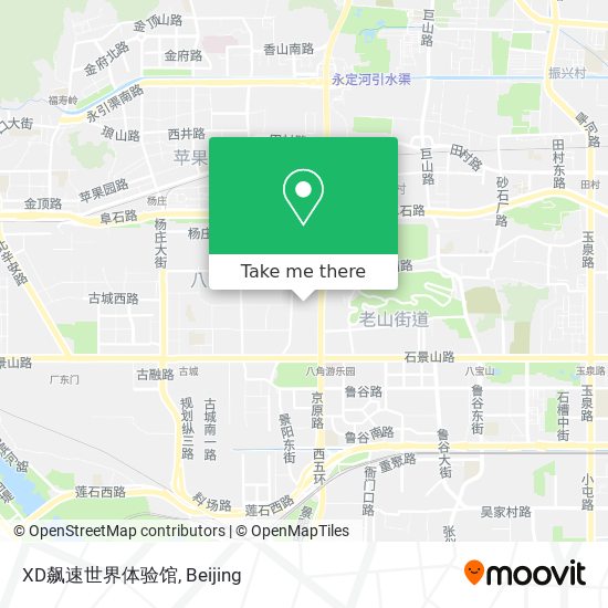 XD飙速世界体验馆 map