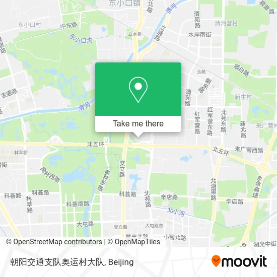 朝阳交通支队奥运村大队 map