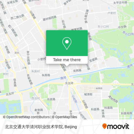 北京交通大学清河职业技术学院 map