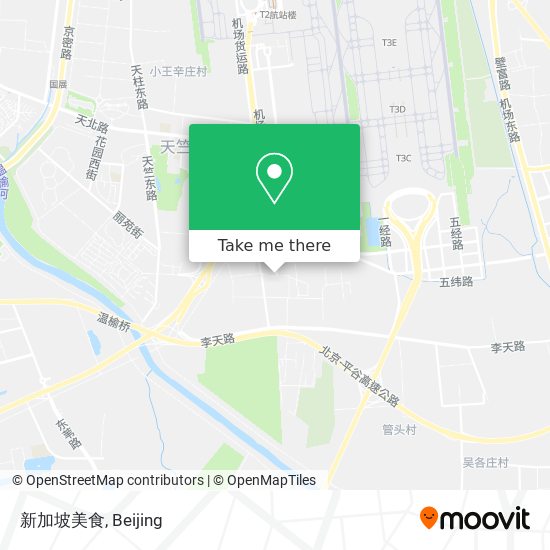 新加坡美食 map