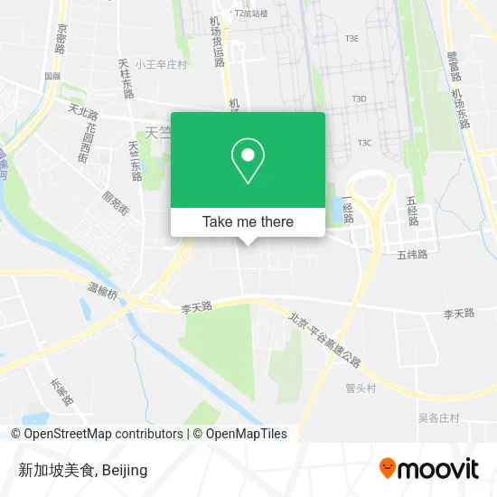 新加坡美食 map