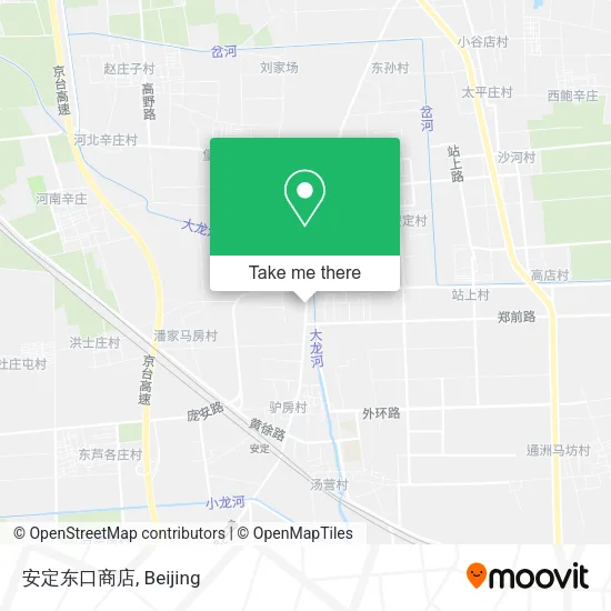 安定东口商店 map