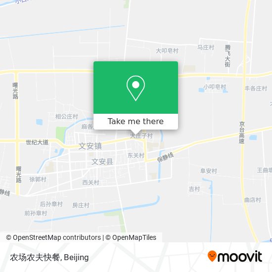 农场农夫快餐 map