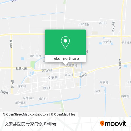文安县医院-专家门诊 map