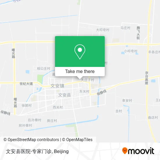 文安县医院-专家门诊 map